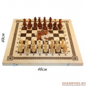 Шахматы+шашки (игра два в одном)