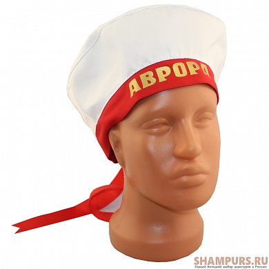 Бескозырка "Аврора" красная