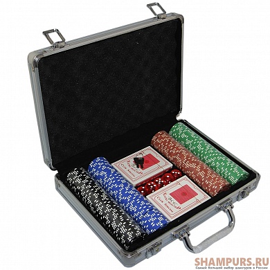 Набор для игры в покер (200 фишек)