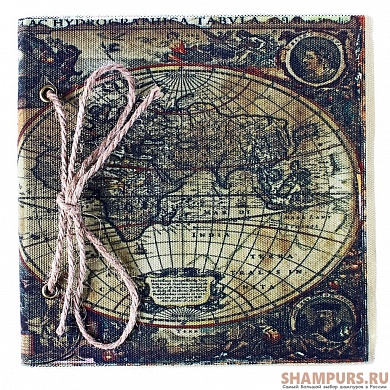 Записная книжка "Карта мира"