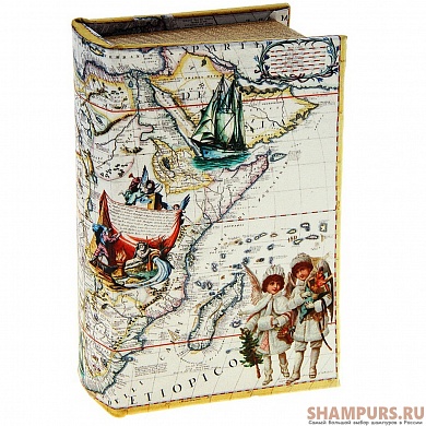 Книга-сейф "Карта странствий по морям" мал