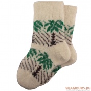 Шерстяные носки "Пальмы"
