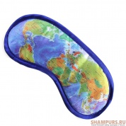 Маска для сна "Карта мира"